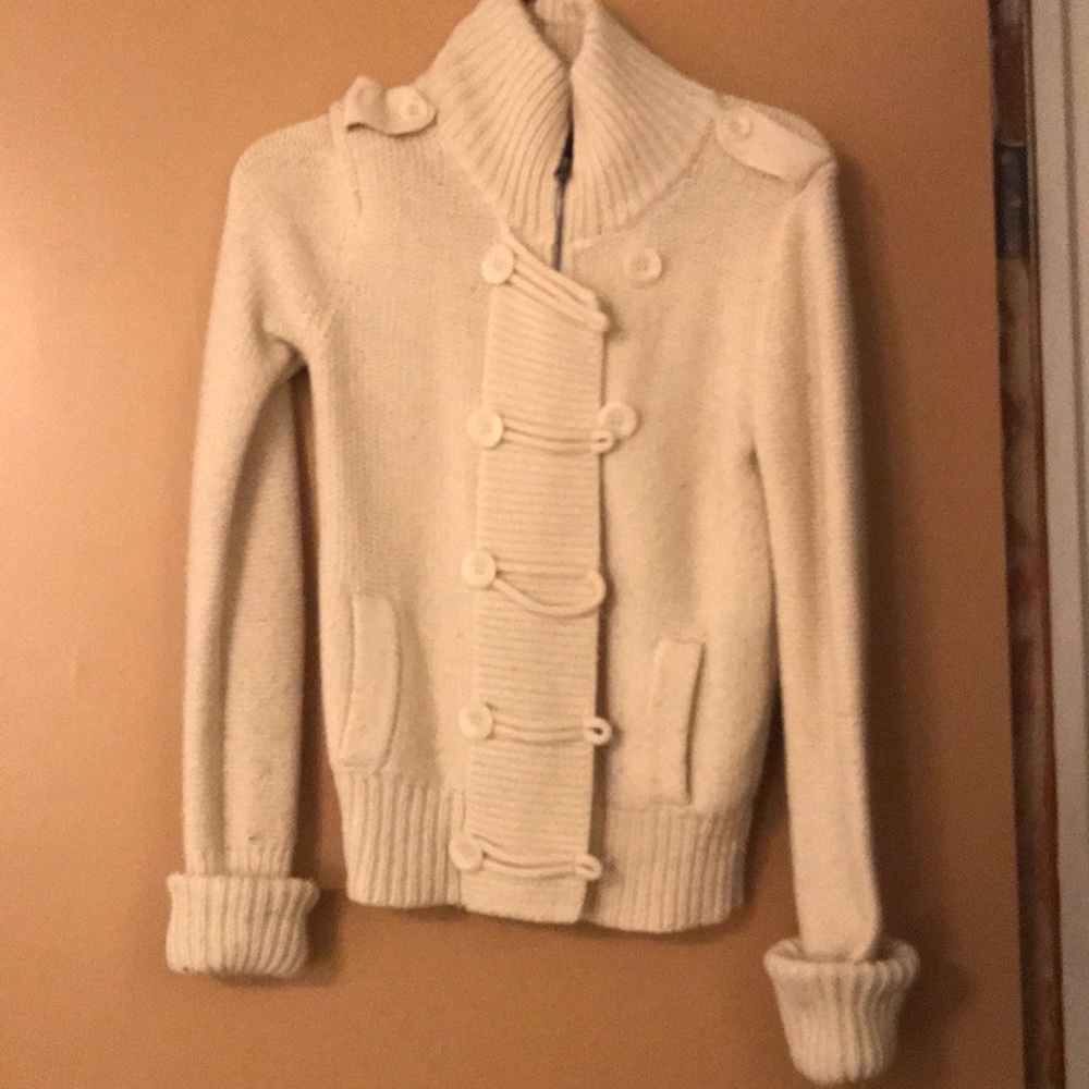 White sweater